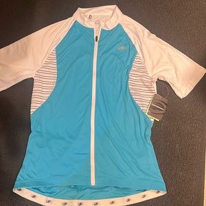 Women’s XL Performance Bike Blue White Jersey